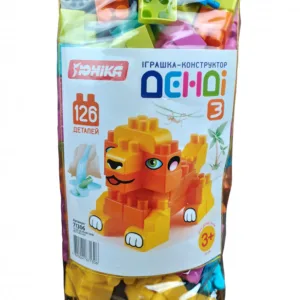 Дитячий конструктор "ДЕНДІ" - 3 71306, 126 деталей