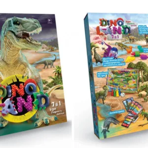 Набір креативної творчості "Dino Land" DL-01-01U, 7 в 1