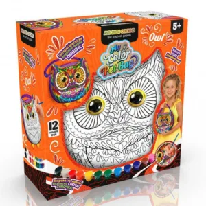 Дитяча сумка-розмальовка "My Color Pet-Bag" CPB-01-01U-2U-3U, 3 види  Помаранчевий