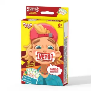 Настільна розважальна гра "VETO" VETO-02-01U На Українській