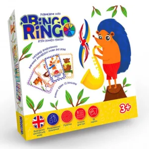 Дитяча настільна гра "Bingo Ringo" GBR-01-01EU укр /англ мовами