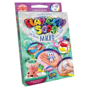 Набір креативної творчості "Пластилінове мило" Play Clay Soap PCS-02 маленький  Пінгвін