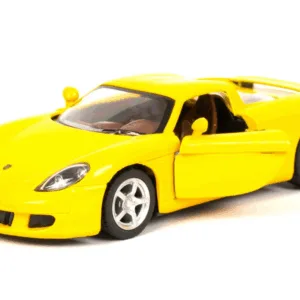 Колекційна машинка Porsche Carrera GT KT5081W інерційна  Yellow