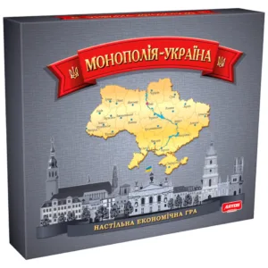 Настільна гра "Монополія Україна" 0734ATS укр. мовою