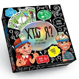 Настільна гра ХТО Я? 7621DT  укр. мовою