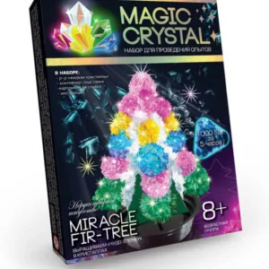 Дитячий набір для проведення дослідів "MAGIC CRYSTAL" OMC-01-01 безпечний  Різдвяна багатобарвна ялинка