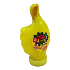 В'язка маса, слайм "LIKE Magic Slime" LMS-01-01U 300 гр Жовтий