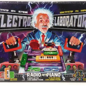 Електронний конструктор "Electro Laboratory. Radio+Piano" Danko Toys ELab-01-03  Radio+Piano
