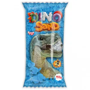 Набір для творчості "Кінетичний пісок "Dino Sand" DS-01-01, 150 г  Синій