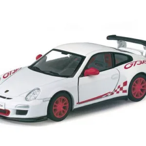Колекційна іграшкова машинка PORSCHE 911 GTS RS KT5352W інерційна  Білий