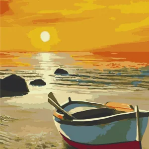 Картина за номерами. Art Craft Теплий вечір 40х50 см 10568-AC