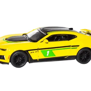 Дитяча модель машинки Chevrolet Camaro ZL1 2017 Kinsmart KT5399FW інерційна, 1:38  Yellow