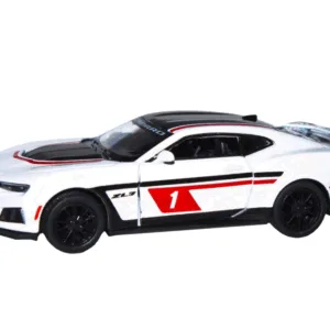 Дитяча модель машинки Chevrolet Camaro ZL1 2017 Kinsmart KT5399FW інерційна, 1:38  White