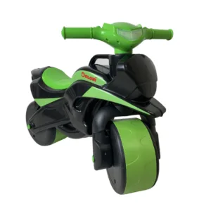 Мотобайк беговел музичний Doloni Toys 0139/59 Чорно-Зелений