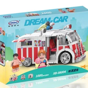 Конструктор XINGBAO XB-08004 MOC Фургон із морозивом, 1000 елемента