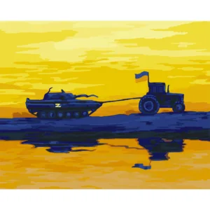 Картина за номерами  "Ми з Україною" 10591 40х50 см