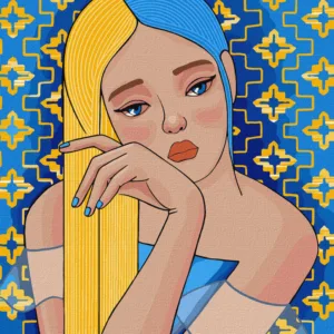 Картина за номерами "Непохитна ©mosyakart" Ідейка KHO4908 40х50 см