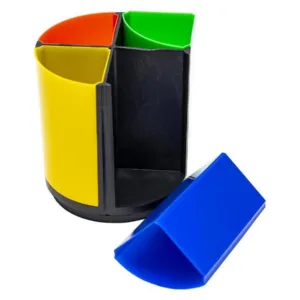 Склянка для ручок COLOR-IT 468 пластикова 10х10х11 см
