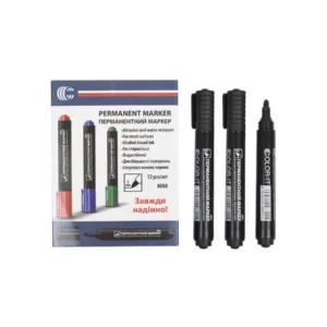 Маркер чорний COLOR-IT 8004(Black) Diamont "C"
