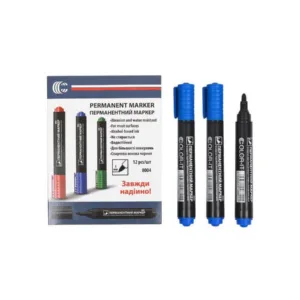 Маркер синій COLOR-IT 8004(Blue) Diamont "C" в упаковці 12 шт
