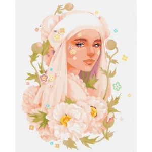Картина за номерами "Рожева фантазія" ©lesya_nedzelska_art   KHO2555 40х50 см Ідейка