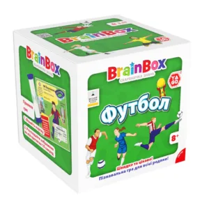 Карткова гра Brainbox "Футбол" Yago BZZBRFB02UA 55 карток 1 гральний кубик