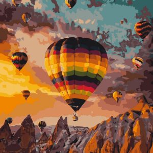 Картина за номерами. Art Craft "Повітряні кулі Каппадокії" 40 * 50 см 10503-AC