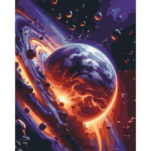 Картина за номерами "Самотня планета" 16505-AC 40х50 см