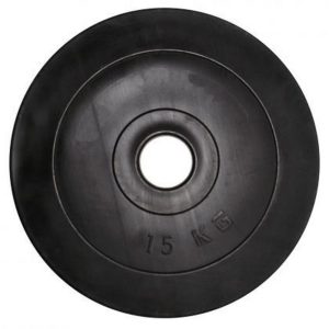 Диск гантельний "Rock Pro" NE-PL-D-15 15 кг композитний у пластиковій оболонці